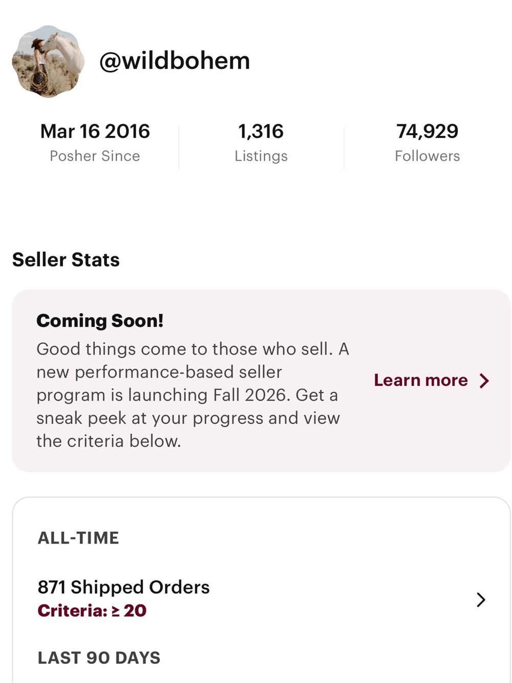 Bye Poshmark - Picture 3 of 3